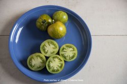 画像1: エアルームトマト・GREEN ZEBRA（オーガニック種子）【固定種/支柱・必要】