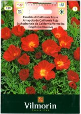 画像: 花・エスコルチア（カリフォルニアポピー）赤花