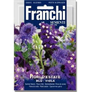 画像: 花・サマーフラワーズ FIORI D'ESTATE-Blu-Viola