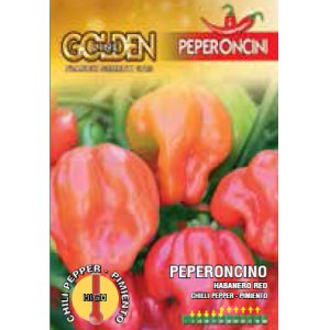 画像: ホットペッパー・ハバネロ赤　HABANERO RED【固定種】