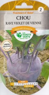 画像: コールラビ・violet de Vienne【固定種】