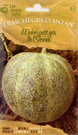 画像: フレンチメロン・Melon petit gris de Rennes【固定種】