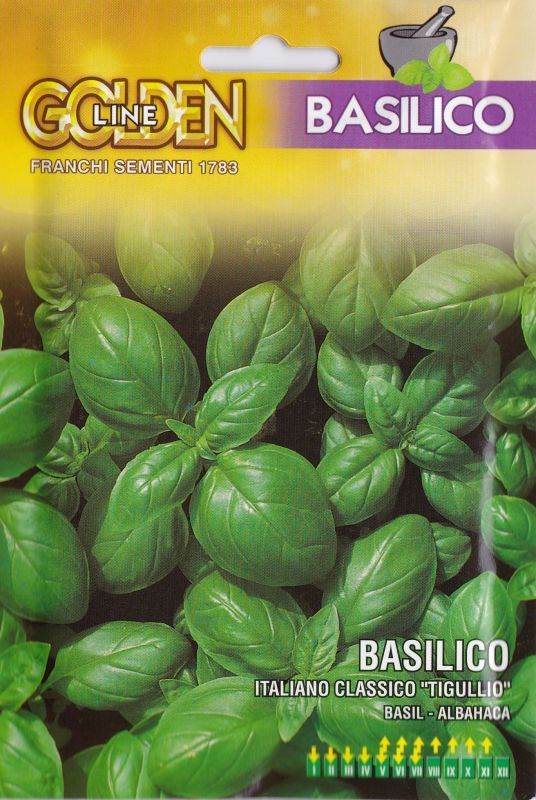 FRANCHI社-イタリア野菜の種【バジル・Italiano classico