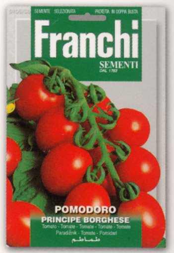 イタリアfranchi社 イタリア野菜の種 イタリアントマト ボルゲーゼ